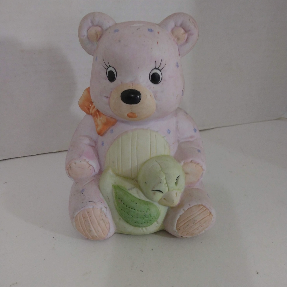 Karen Carso Creations Ceramic Teddy Bear Figurine